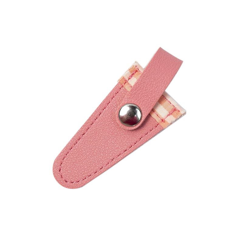 Leather Embroidery Scissors Sheath Cover Barber Hairdressing Shears Protective Storage Needlework Sewing Protection Case