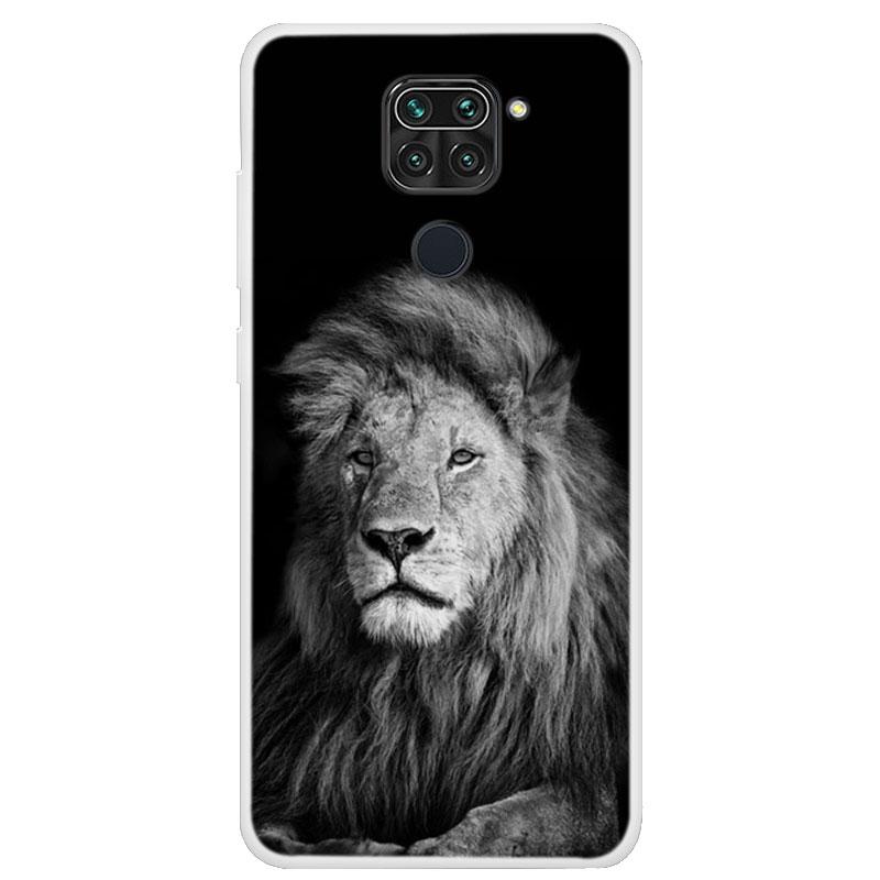 Чехол для Xiaomi Redmi Note 9 Красный Mi Note 9 Бампер Силиконовый ТПУ Мягкий Чехол для Телефона Для Xiaomi Redmi Note9 Чехол Мультяшный funda Оболочка
