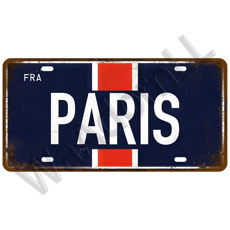 Городской штат Винтаж жестяная вывеска жесть пластина ретро металлический знак плакат для бара паба клуба мужская пещера гараж настенное украшение арт декор