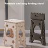 18 Inch Plastic Stools for Adults and Kids 400 LBS Capacity Collapsible Stool Heavy Duty Step Stool Collapsible Stepping Stool