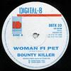 12-дюймовая пластинка BOUNTY KILLER - Woman Fi Pet / No Argument DBTX33 Digital-B 1995 UK Регги, Ска и Даб Б/У