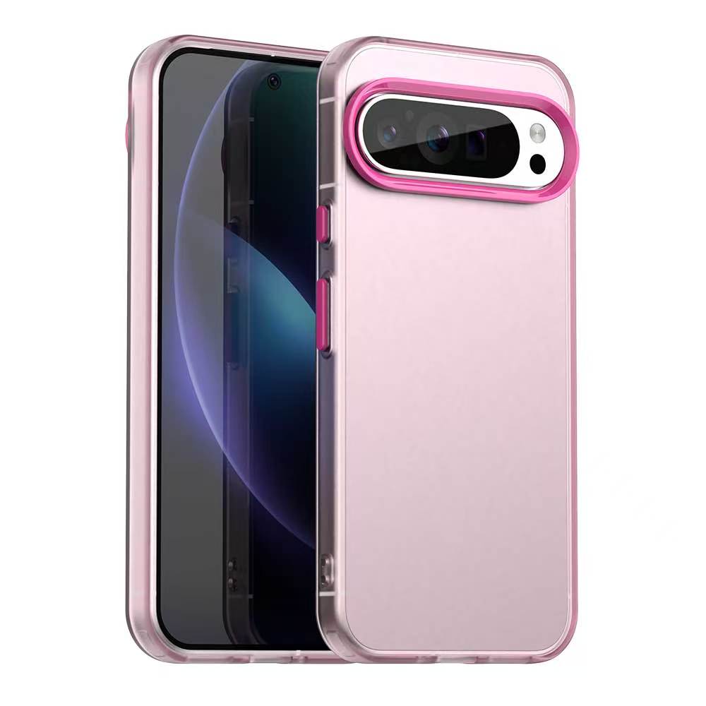 Роскошный однотонный универсальный ударопрочный чехол-конфетка Для Google Pixel 10 9 Pro XL 8 Pro 9A 8A Матовый защитный чехол для телефона