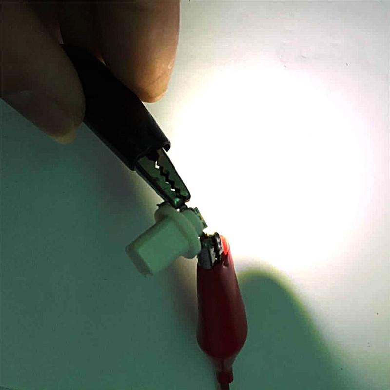 10pcs Car LED Instrument Lamp T5 Bulbs Low Power 5050 SMD Automobile Instrument Panel Switch Lamp 12V Automotive Accessoire