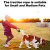 Выдвижной поводок для собак Поводок для выгула домашних животных с противоскользящей ручкой для маленьких и средних домашних животных