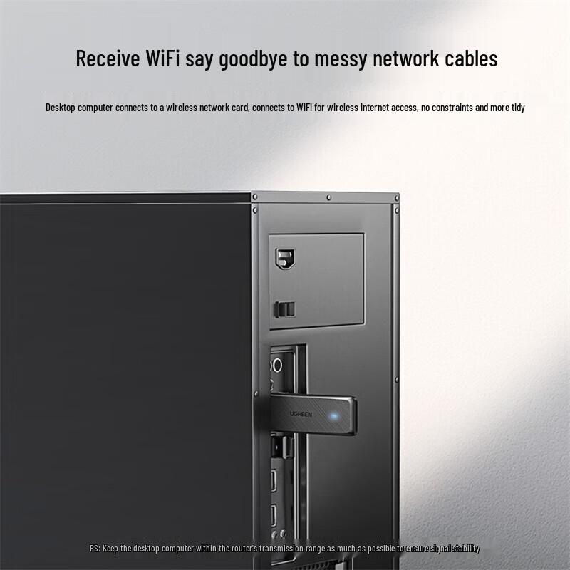 Ugreen CM492 AC1300M Беспроводной WiFi-адаптер USB 3.0