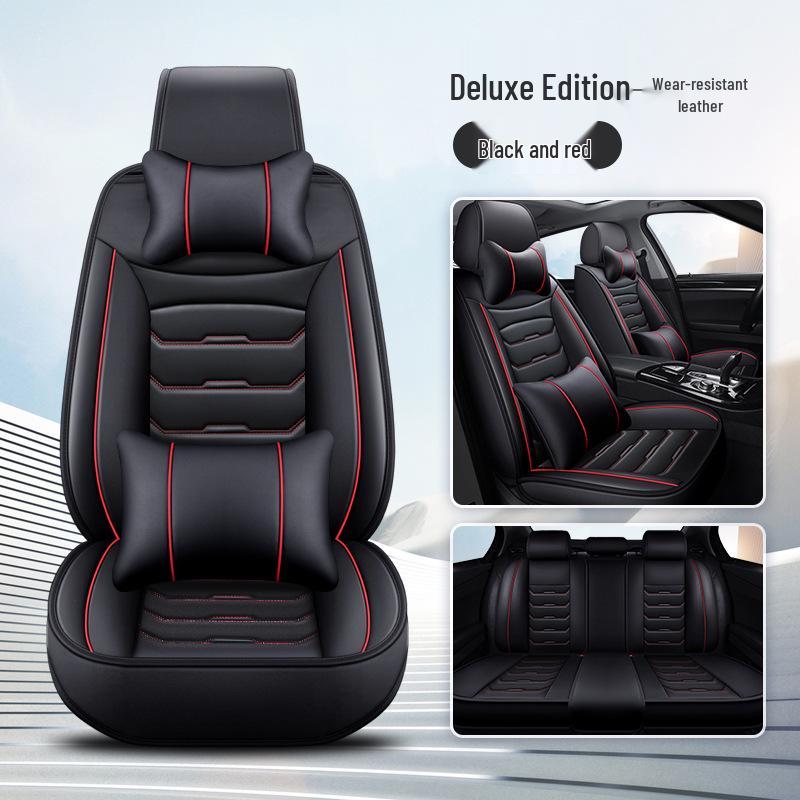Universal Full Coverage Car Seat Cushion for Skoda Kodiaq, Octavia, Superb, Haorui - Four Seasons, Five-Seat