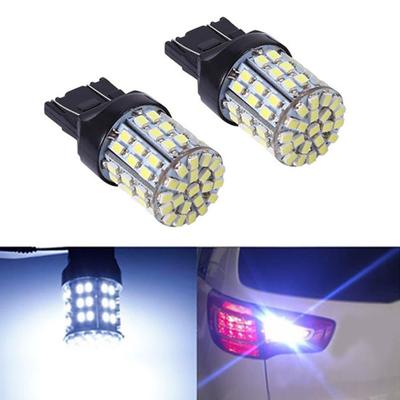 2 шт. 12 В T20 7440 7443 64 SMD белый 6000K автомобильный задний тормоз задний светодиодный светильник