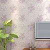 1Sheet Floral Printed Background Decoration Wall Sticker Home Decor Self Adhesive Living Room Non Woven Fabric Bedroom