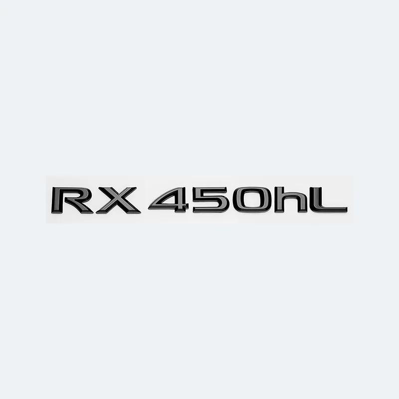 3D глянцевые черные буквы RX200t RX270 RX300 RX350 RX450h RX450hL гибридная эмблема для автомобиля LEXUS на крыло багажника задняя наклейка с логотипом