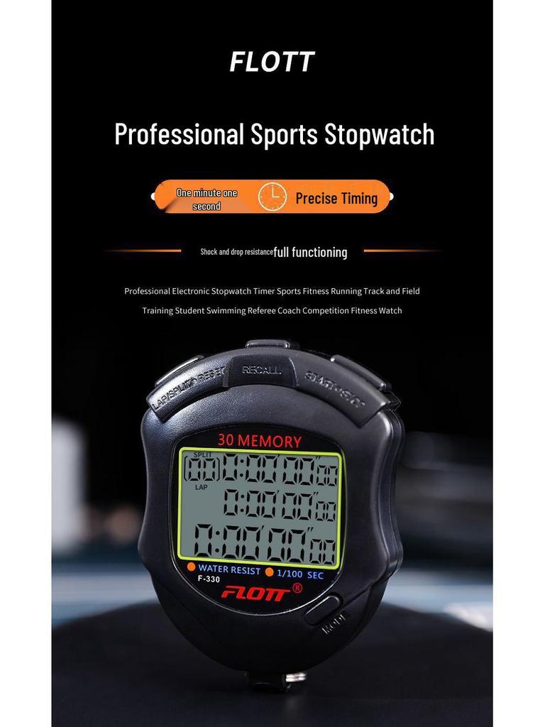 Athletic Stopwatch Timer for Running, Swimming, and Training