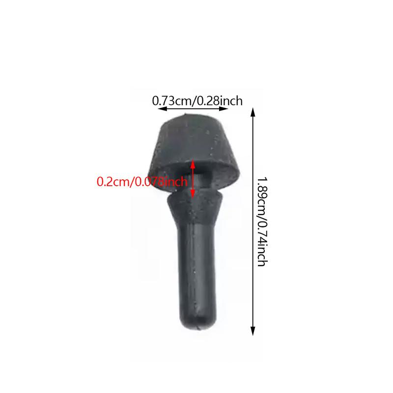 4Pcs Armrest Rubber Buffer Cushion Pad, Center Console Storage Box Bumper for Toyota RAV4 Avensis T250 Camry XV20 XV40