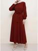 Batwing Sleeve Abaya: 2021 Middle Eastern Women's Long Dress