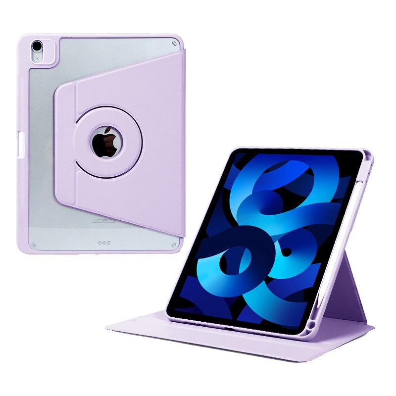 For iPad Air 13 (2025)/(2024) Case Leather Magnetic Detachable Smart Tablet Cover Rotation Foldable Stand