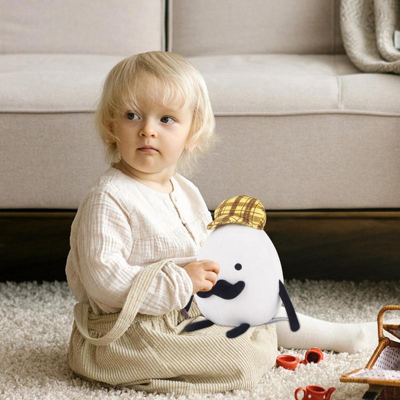 7.1 Inch Detective Egg Plush Game Stuffed Plushies Cartoon Doll Pillow For Fans Christmas Birthday Gifts