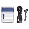 Electric Foil Hair Clipper for Men Dual Floating Head Sideburn Shaving Portable LCD Display USB