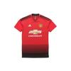 Manchester United Fan Edition Home V-Neck Short Sleeve Jersey Men Tops Red Black CG0040