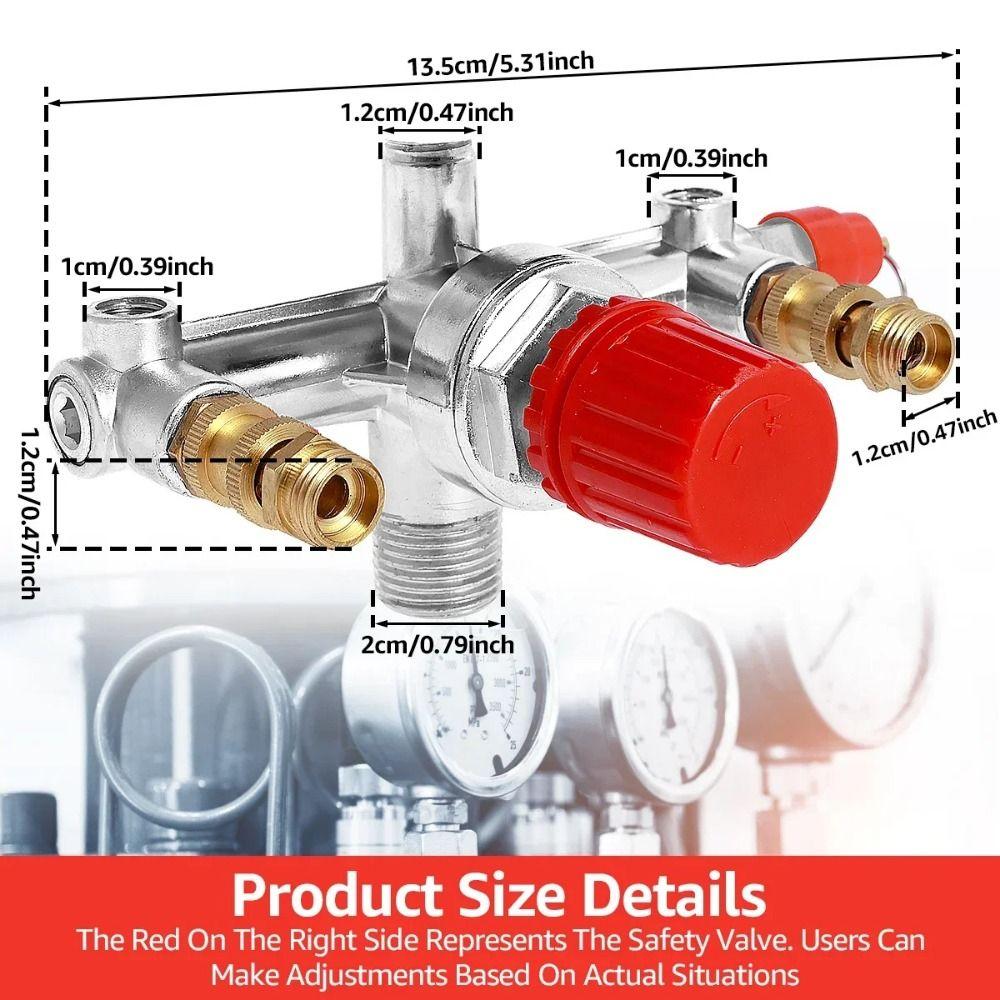 Двойные манометры Переключатель управления воздушным компрессором Промышленное использование