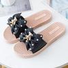 Fashion Outside Flat Women's Slippers and Ladies Sandals Low Price H Sandal Slip-resistant 2025 Trend Shoes Elegant Fashionable Slides
