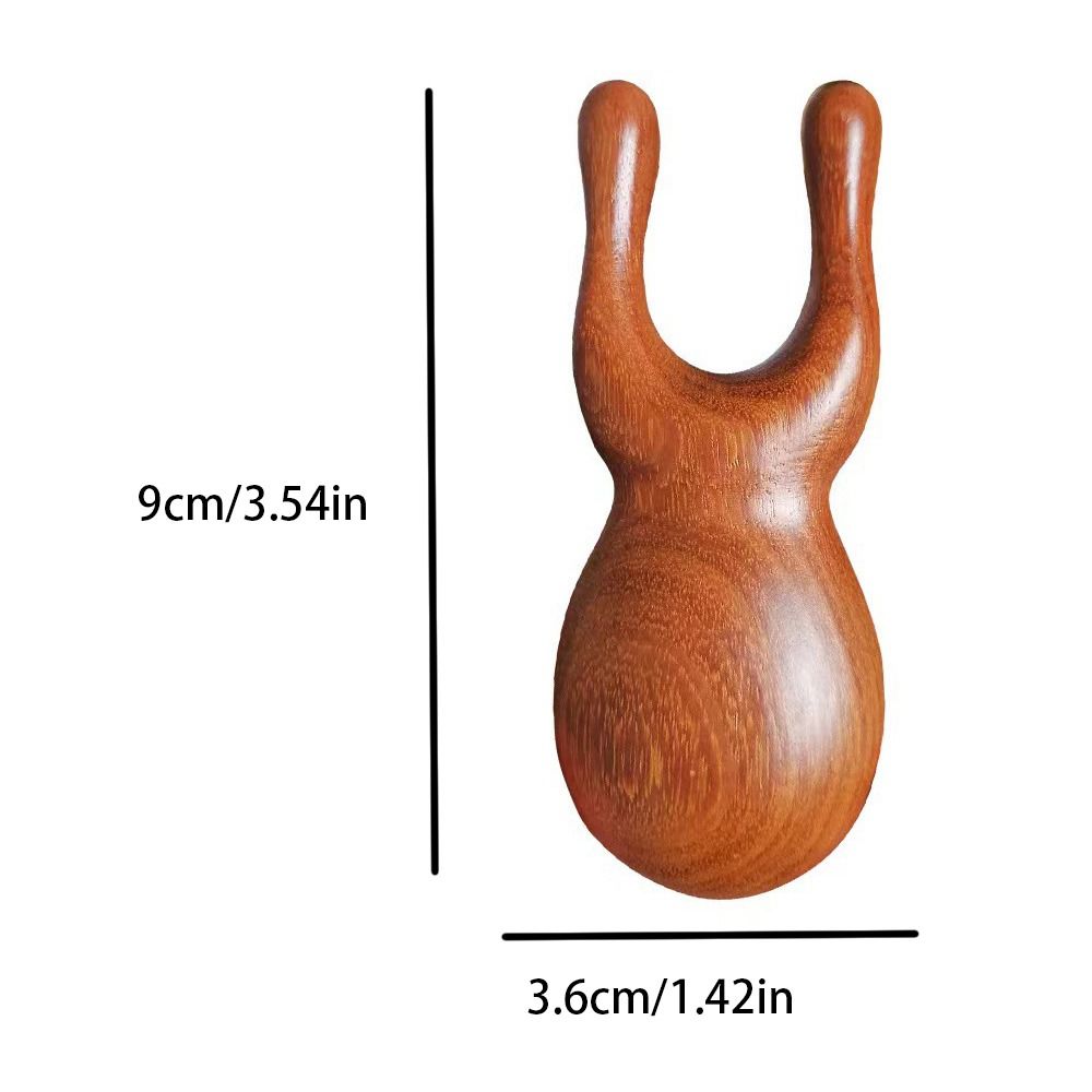 Two Comb Teeth Frog Shape Massage Comb Anti-Static Nose Meridian Massager  Beauty