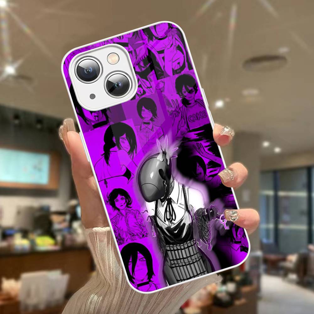 Аниме C-Человек-бензопила Закаленное стекло Для Iphone 14 13 12 11 Pro Mini XS MAX 14Plus X XS XR Чехол