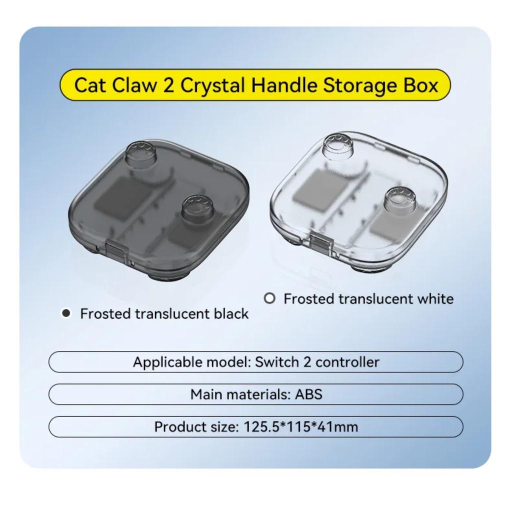 ABS Matte Translucent Hard Protective Shell Case for Switch 2 Console & Controller Cases with Game Card Slots & Charging Port
