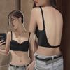 Female Summer Thin Model Without Trace Beauty Back Sexy Gather Small Bosom Prevent Drooping Collect Assistant Milk Half Cup Underwear