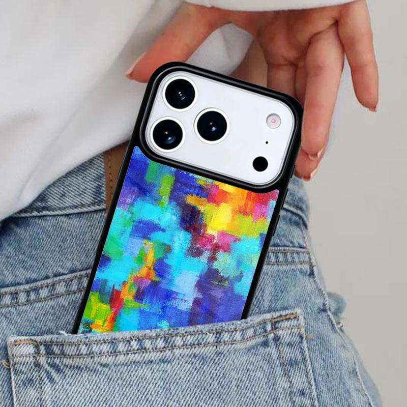 Чехол для телефона Акварельная живопись Арт для iPhone 17ProMax 12 13 14 15 16e 17 Pro Max Plus Air Cover