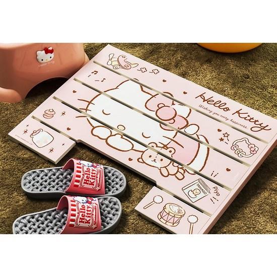 Lilpang Sanrio Hello Kitty Bathroom Stool 62 X 45 X 2.5 Cm, a Popular Character In Korea