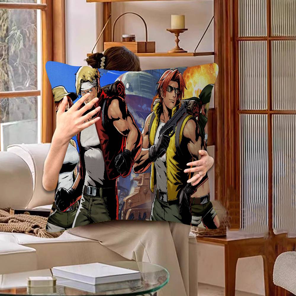 Классическая Ретро Игра Metal Slug Подушка для Геймера Чехол для Подушки Наволочка Гостиная Диван Домашний Декор Индивидуальный
