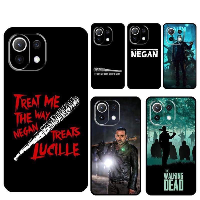 The Walking Dead Negan Art Cover For Xiaomi 15 14 13 Ultra 11T 12T 13T 14T Pro POCO X7 Pro X3 X5 X6 M6 F5 F6 Pro Case