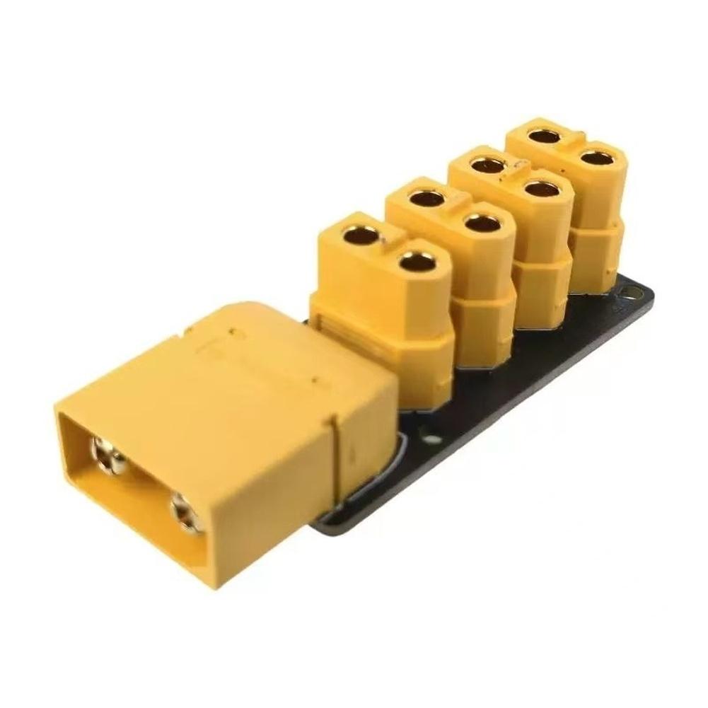 RC Power Distribution UAV Splitter Board Low Resistance Design