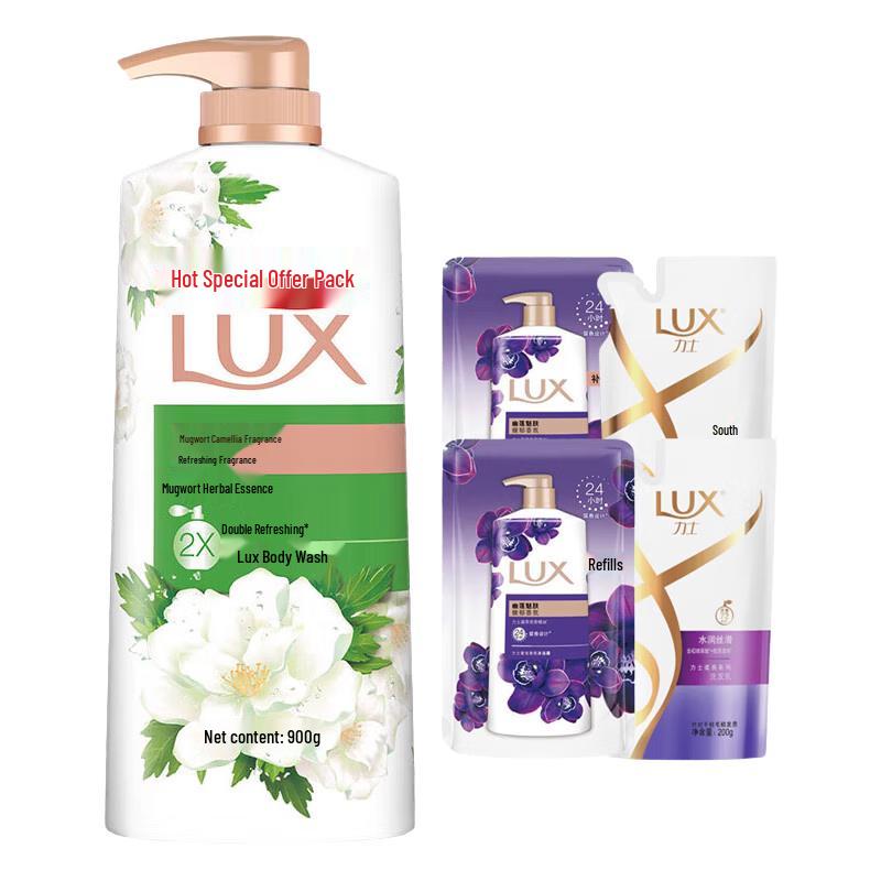 Lux Wormwood Camellia Scent Shower & Hair Care Bundle