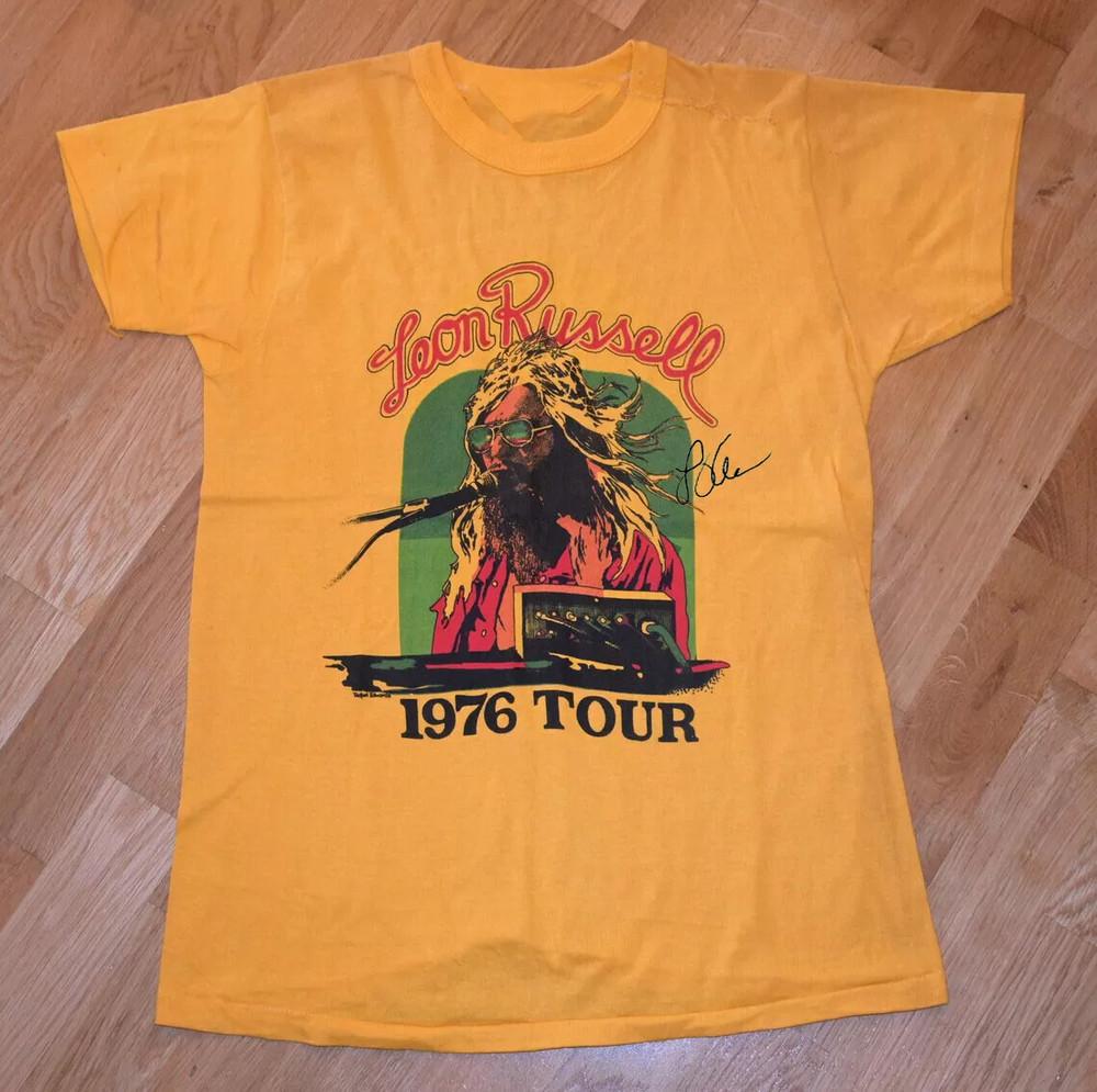 Унисекс Футболка Leon Russell 1976 Tour CG2238