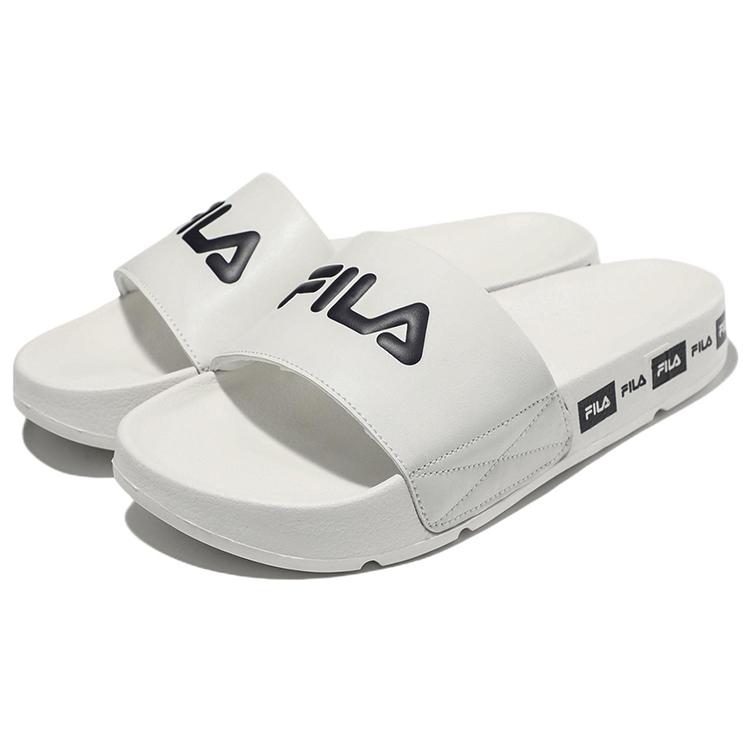 Fila Спортивные тапочки унисекс Белые Черные Корейская версия 'White Black' 1SM01591E_920