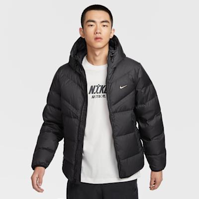 Nike Мужская пуховая куртка Storm FIT Windrunner Черная