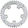 DIXNA La Crank Chainring Road Outer Speed Compatible Silver 47T Silver 47T 10/11
