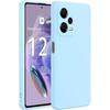 Case - E.F.CONNECTION - For Xiaomi Redmi Note 12 Pro Plus 5G - Liquid Silicone - Ultra Slim - Sky Blue
