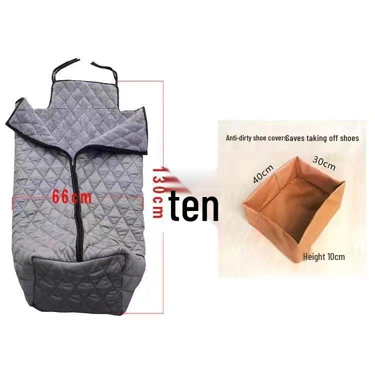 Зимнее одеяло для инвалидной коляски с флисовой подкладкой: Ветронепроницаемый, Теплый и Утолщенный для Защиты от Холода и Ног на Открытом Воздухе.