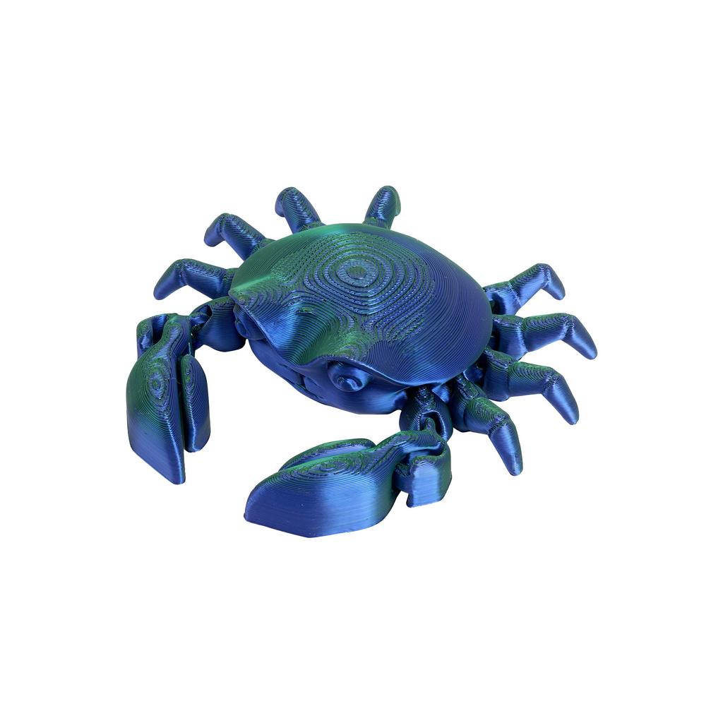 3D-печатный краб, модель сустава, гибкое суставное животное, статуэтка животного из морепродуктов, недорогие 3D-печатные изделия, снятие стресса, снятие раздражительности, игрушки для людей с СДВГ