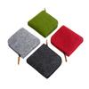1PC Compact Women Men Short Card Holder Wallet Felt Change Pouch Portable Zipper Coin Purse