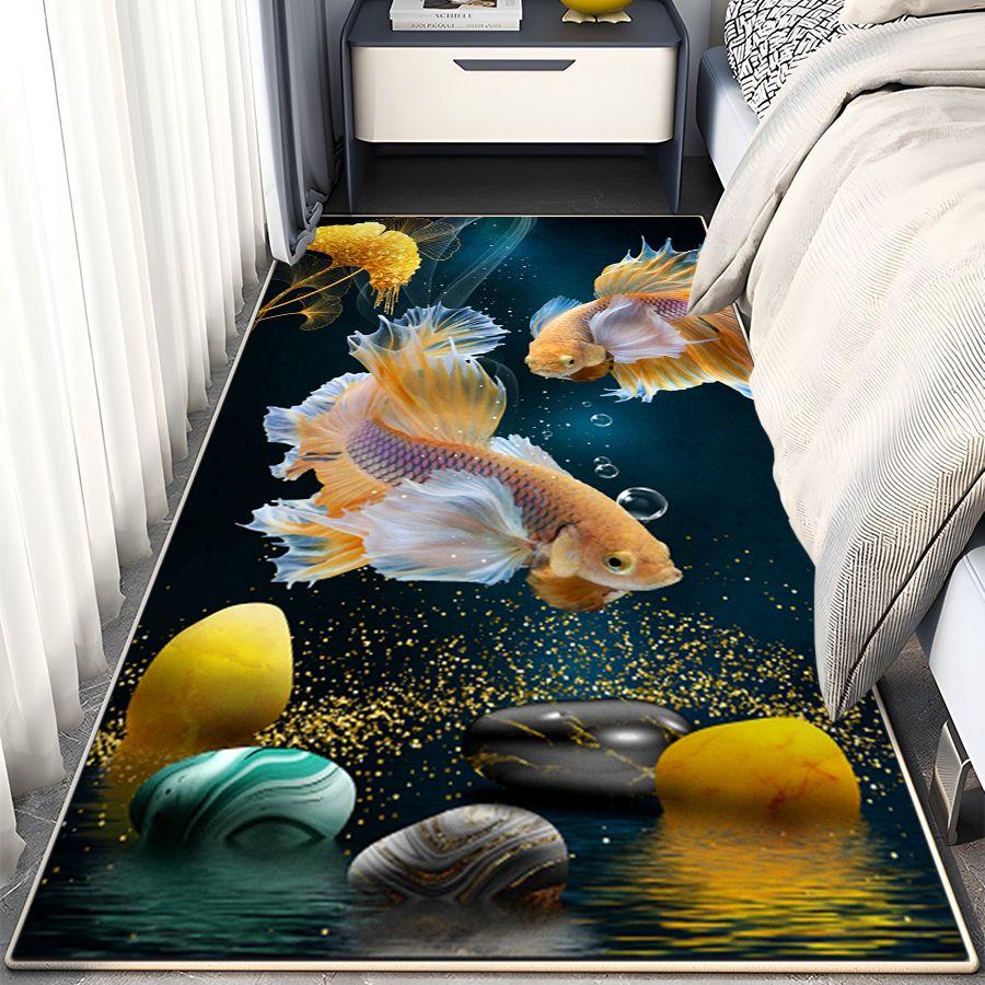 3D ковровая полоса противоскользящий коврик кухонный коврик эркер универсальный спальня прикроватная тумбочка комната