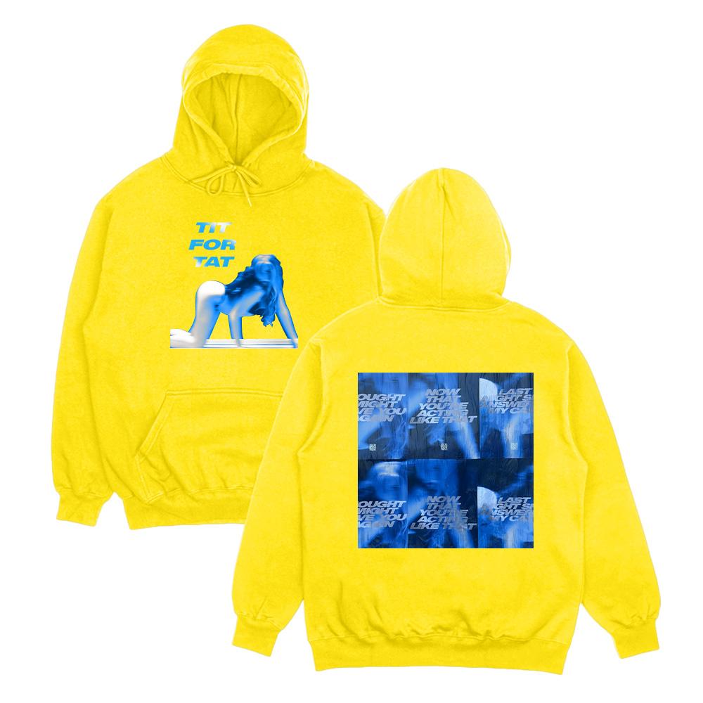 Тейт МакРей ТИТ ЗА ТАТ Новый Альбом Толстовки Женские Мужские Новая Мода Одежда с Длинным Рукавом Осень Унисекс Харадзюку Y2K Пуловер Уличная Одежда