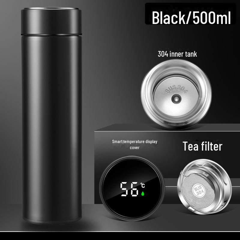 Stainless Steel Digital Temperature Display Smart Thermos Cup