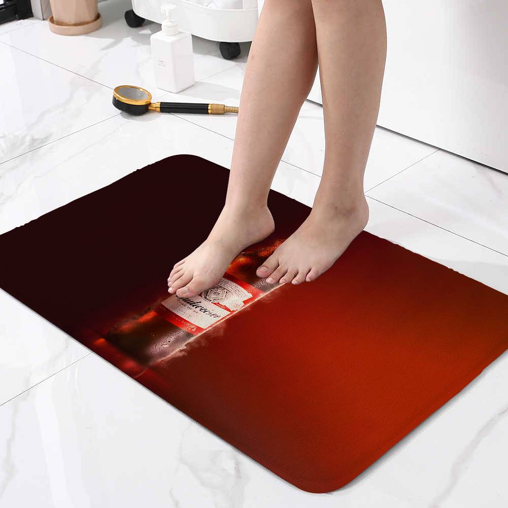 B-Budweisers-s Carpet Bathroom Anti-slip Mat Door Mat Home Decoration Mat Entrance Door Mat Scratch-resistant Door Mat