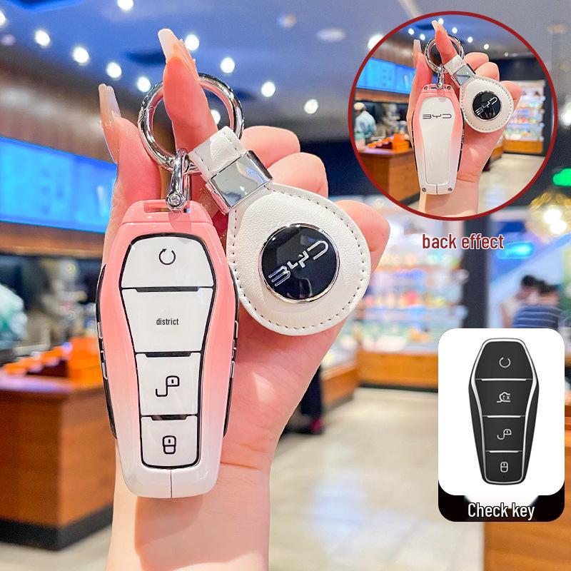 BYD Han, Qin Plus DMI, Song Pro, Song L, Tang, Yuan, Destroyer 05, Seagull, Dolphin Чехол для ключа