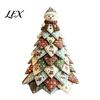 Patchwork Tree Crafting Supplies DIY Quilted Christmas Kit, 3D Fabric Craft Set for Quilting Kits Beginners, Handmade Tabletop Holiday Decor