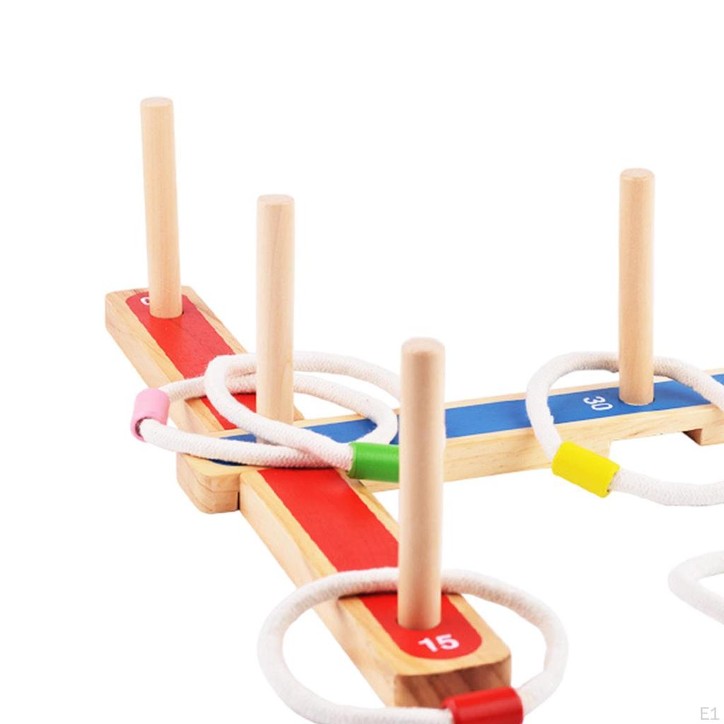 Деревянная игра-бросок для всей семьи, интерактивные игрушки для пикника на заднем дворе