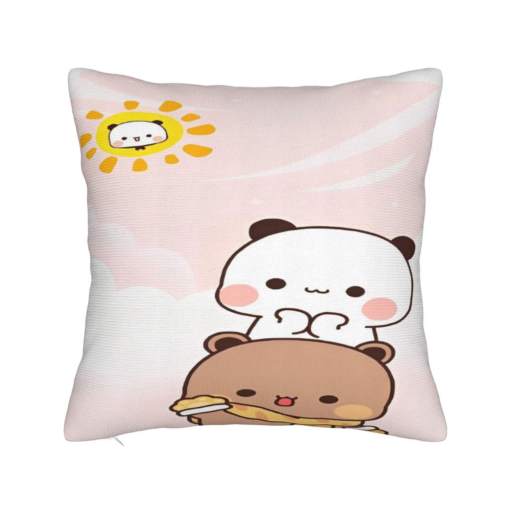 Наволочка Бубу и Дуду Мягкая наволочка-подушка Милая забавная наволочка для свадебной вечеринки, домашнего декора