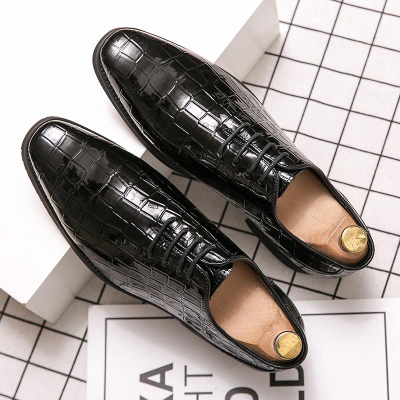 Модные оксфорды мужские коричневые черные деловые офисные свадебные формальные туфли-броги для мужчин