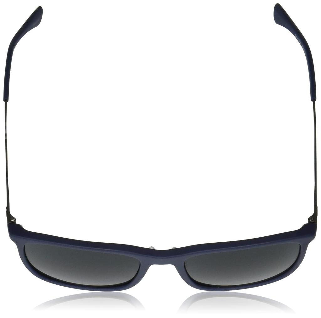 Emporio Armani EA4154F Матовые мужские солнцезащитные очки 57 мм, линзы сине-серые,